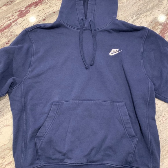 Navy Blue Nike Hoodie - Picture 3 of 5